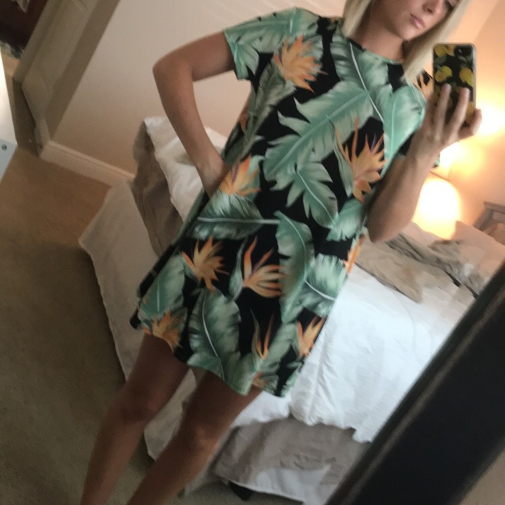 Show Me Your Mumu tropical mini dress